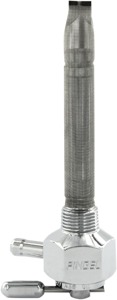 Power-Flo Petcock by Pingel, Chrome