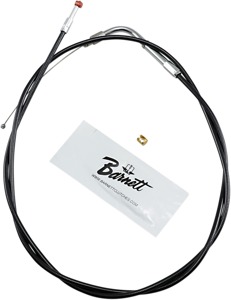 Barnett Vinyl Throttle Cable Black 48 in. L