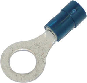 NAMZ PVC Ring Terminals .25in 16-14 AWG 25 Pack