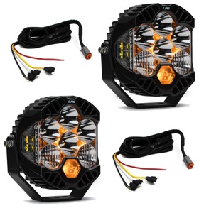 LED Light Kit LP6 w/Upfitter For Jeep JL/JT Rubicon Steel Bumper