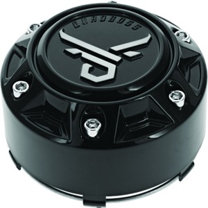 QuadBoss Black Wheel Cap 137/156 for Wagon and Barbwire Wheels