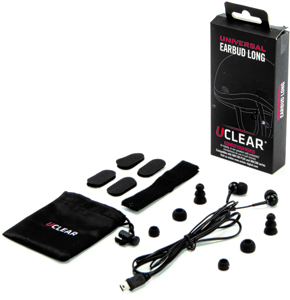 UCLEAR Half Helmet Earbuds for HBC and AMP Series - Hi-Fi earbuds for UCLEAR HBC/AMP half helmet systems
