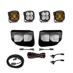 Baja Designs Amber Fog Lights Dual FPK SAE/Sport Fits Ford Super Duty (20+)