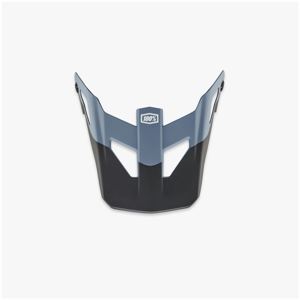 100% Status Visor Youth Drop Steel/Blue