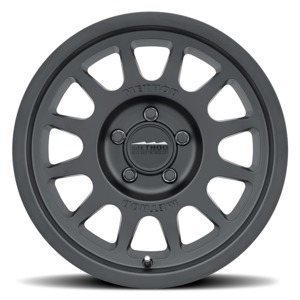 MR703 17x8.5 +35mm Offset 5x150 110.5mm CB Matte Black Wheel