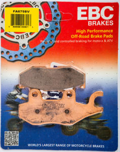 13-15 Coleman Powersports Outfitter 400 Front Right SV Series Brake Pads