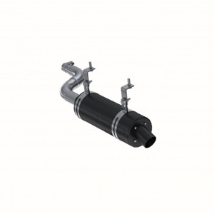 MBRP Sport Slip-On Exhaust Muffler Black Fits 95-04 Honda TRX400 TRX450