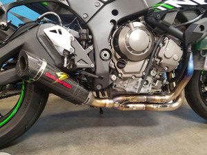 WORKS LINK LOW Mount Full Exhaust System - For 16-19 ZX10R
