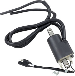 Parts Unlimited External Ignition Coil Black For Ski-Doo Snowmobiles - External ignition coil For Ski-Doo snowmobiles