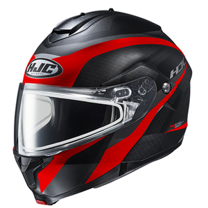 HJC C91 SN Taly Modular Snow Helmet LG MC1SF - Modular snow helmet, size LG, color MC1SF