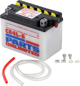 Parts Unlimited YB4L-B Battery - 12V replacement battery YB4L-B