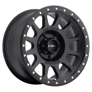 MR305 NV 18x9 +18mm Offset 6x135 94mm CB Matte Black Wheel