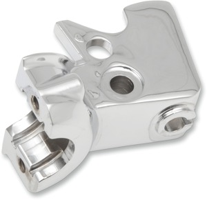 Drag Specialties Clutch Lever Bracket Chrome For Harley-Davidson - Chrome clutch lever bracket For Harley-Davidson