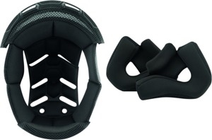 Speed and Strength SS2400 Cheek Pad/Liner Kit Small Black