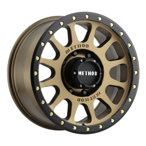 MR305 NV 20x10 -18mm Offset 8x6.5 130.81mm CB Bronze/Black Street Loc Wheel