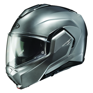 HJC i100 Modular Street Helmet Hyper Silver SM - Modular helmet, Hyper Silver, size SM, DOT approved