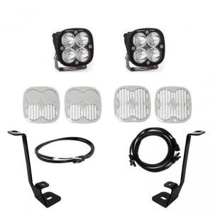 Baja Designs A-Pillar Kit Squadron Sport Spot w/ Upfitter Fits 2021+ Ford F150