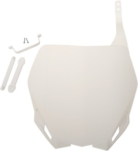 Cycra Stadium Number Plate White For Yamaha