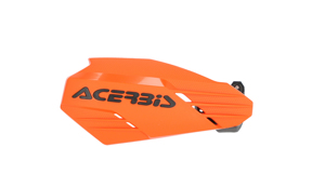 Acerbis Linear Handguards Orange Black Universal Pair - Universal orange/black handguards for 7/8 in handlebars