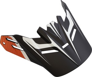 Z1R Youth Rise Helmet Visor Kit Orange Flame One Size - Replacement visor kit for Z1R Youth Rise helmet
