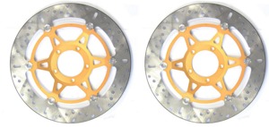 Floating Brake Rotor Front Set