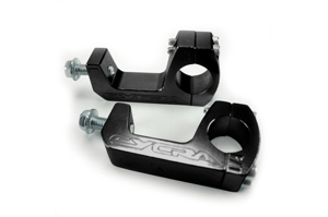 Mounting U-Clamp Mount For Renthal Twinwall Black 1-1/8"