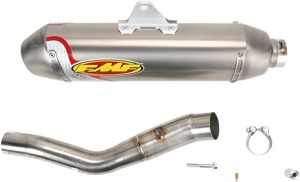 Factory 4.1 Titanium Slip On Exhaust - For 04-15 Yamaha YFZ450