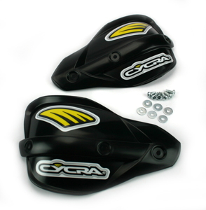 Cycra Enduro Pro Bend Replacement Handshields - Black