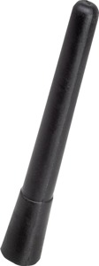 NAMZ Stubby Rubber Radio Antenna Black For Harley Models - Plug-n-Play AM/FM antenna For Harley models