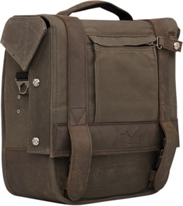 Burly Brand Voyager Saddlebag Dark Oak (Each)
