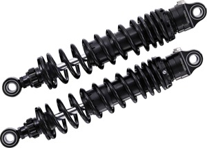 Ohlins STX36 Blackline Twin Shocks HD 776S2 Black For Harley-Davidson - Rear twin shocks, STX36 Blackline. For Harley-Davidson