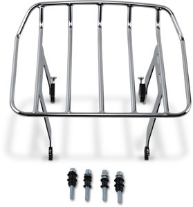 Cobra Bar Detachable Solo Rack Chrome For 18-22 HD Softail Slim/Street Bob