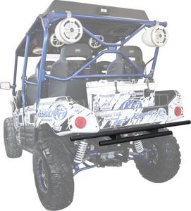 KFI Double Tube Rear Bumper Black Fits 12-23 Kawasaki Teryx 4 750/800