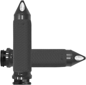Avon Black Memory Foam Grips 1.375" for Motorcycles