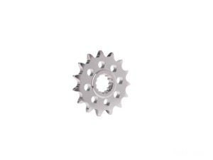 Vortex Racing Steel Front Sprocket 530 19 Tooth Silver - 19T 530 Front Sprocket Silver For Kawasaki, Suzuki, Yamaha, Triumph