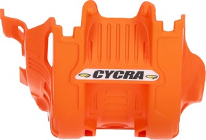 Cycra Full Armor Skid Plate Orange Fits 23+ KTM 250-350 SX-F/XC-F