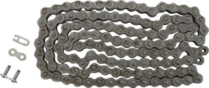 JT Chains 520HDS 124-Link Raw Drive Chain - Super heavy-duty 520 chain, clip master link