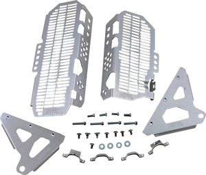 Devol Aluminum Radiator Guards For Kawasaki KX250 KX450 KX250X KX450X