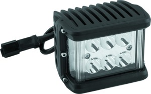 DragonFire Racing 2x2 Pod Light with Side Lights Black - 2x2 pod light 6,800 lumens with side lights