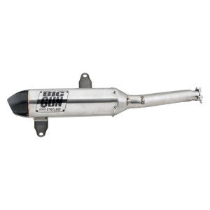 Big Gun EXO Stainless Slip-On Exhaust Fits 07-10 Suzuki King Quad 450