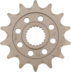 JT Front Sprocket 14T-520 Self-Cleaning JTF1446.14SC For 06-23 Kawasaki KX250F/X