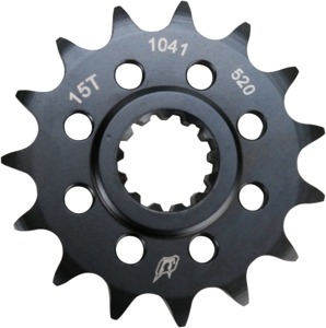 Driven 520 Steel Front Sprocket Black 1041-520-15T