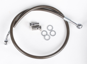 Rear Brakeline Kit +4" Smoke - For 03-14 DVX KFX LTZ 400