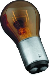 Kuryakyn Amber Incandescent Turn Signal Light Bulb Fits 1157 Applications