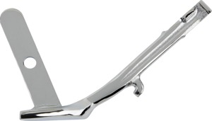 Drag Specialties Kickstand Chrome Shortened 1in For Harley Softail - Shortened 1in chrome kickstand For Harley Softail