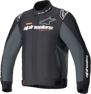 Alpinestars Monza Sport Jacket Black/Gray Large Men's - Men's textile riding jacket, Black/Gray, Size L