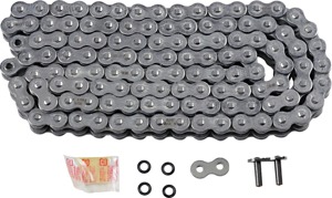 RK 525 MAX X RX-Ring Chain Chrome 120 Links - Sealed 525 RX-Ring chain, 120 links, chrome finish