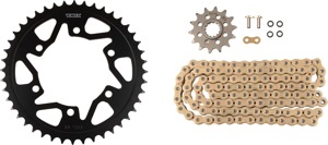 Vortex 520 SX3 Chain and Sprocket Kit Gold For Kawasaki Z400 ABS, Ninja 400