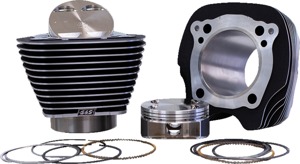 S&S Cycle 129" Big Bore Kit Black Highlight For Milwaukee-Eight