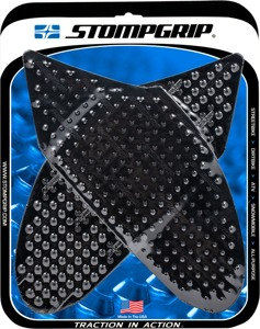 Stompgrip Tank Pad Kit Volcano Black Fits GSXR600/750 2006-2008